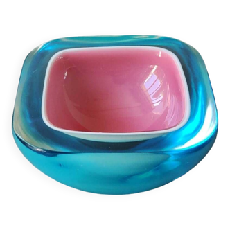 Vide poche Design/Designer Archimède Séguso en verre d Art soufflé/Murano Italie