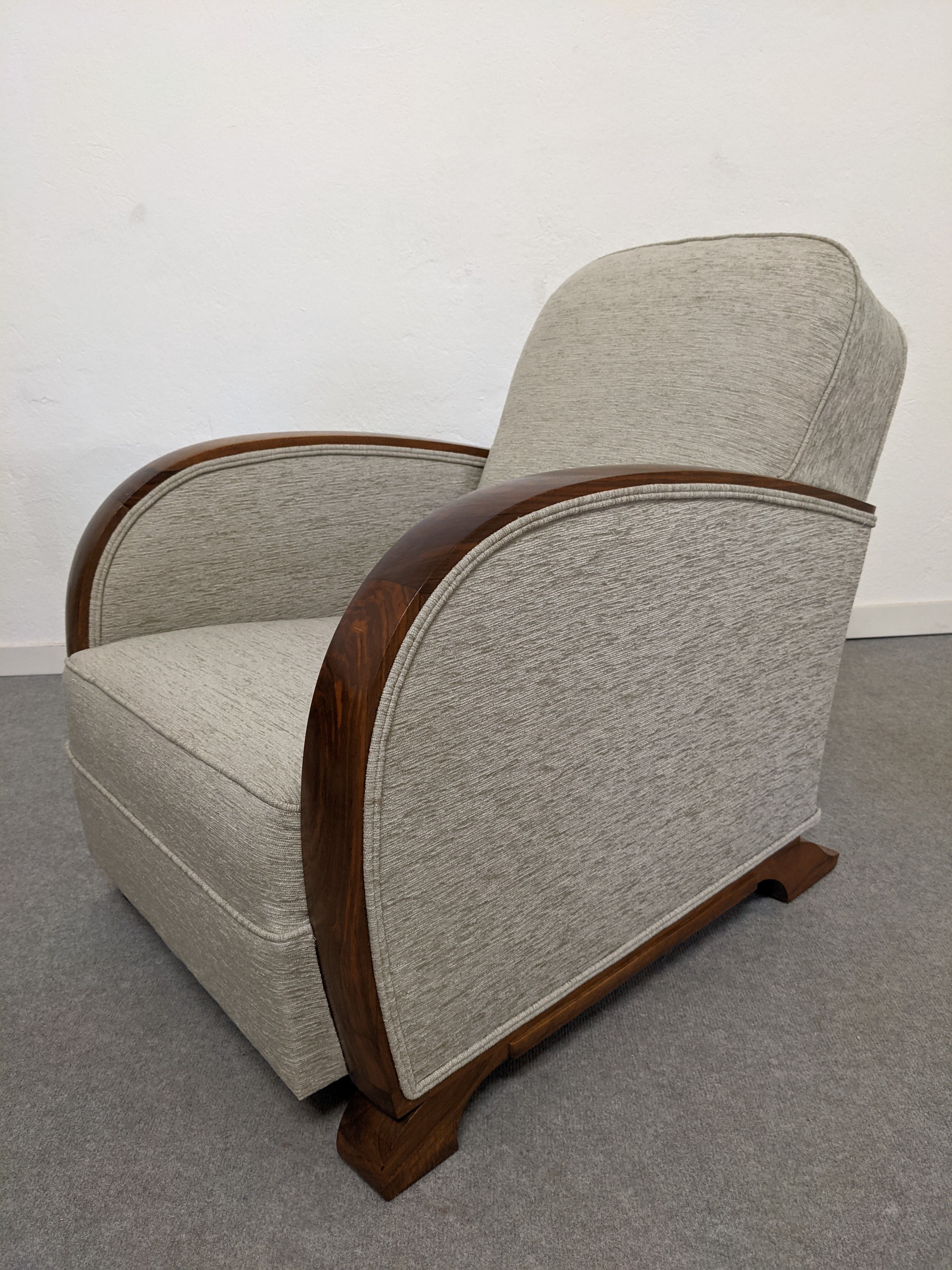 Art deco armchair from the 1920s