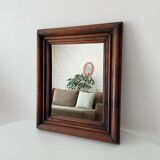 Antique wooden mirror