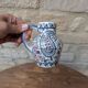 Small jug Gien model Cachemire H13cm