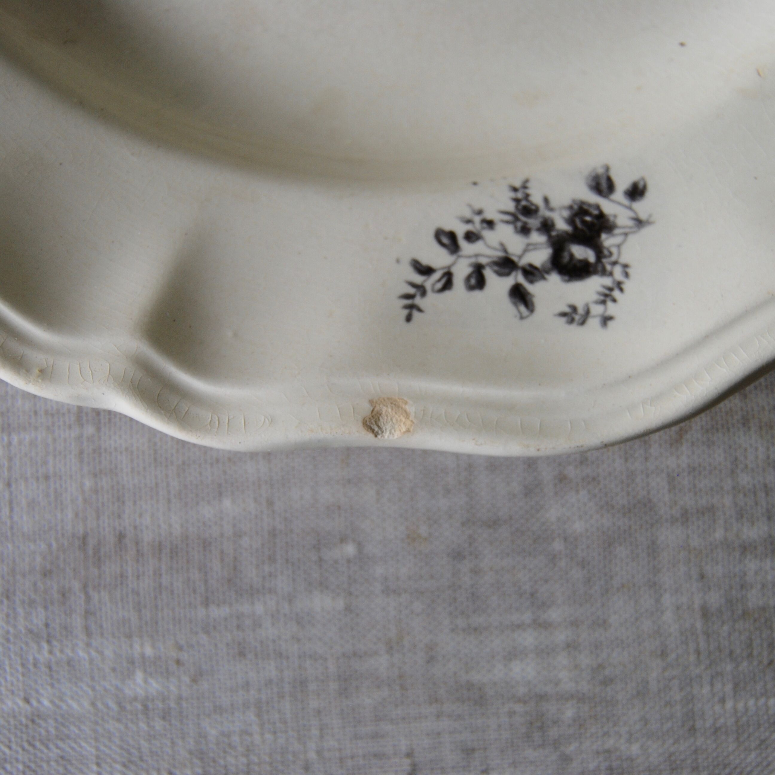 Flat on foot Digoin Sarreguemines Trianon