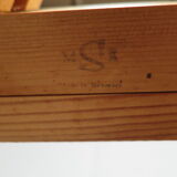 Scandinavian round table MSE Mobler in teak