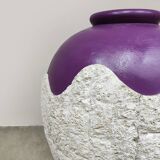 Vase, jarre vintage en pierre de Mactan XXL