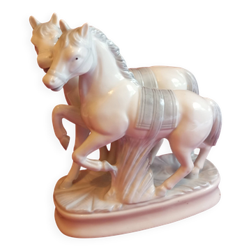Subject: couple of ceramic horses