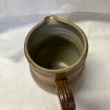Old stoneware pitcher