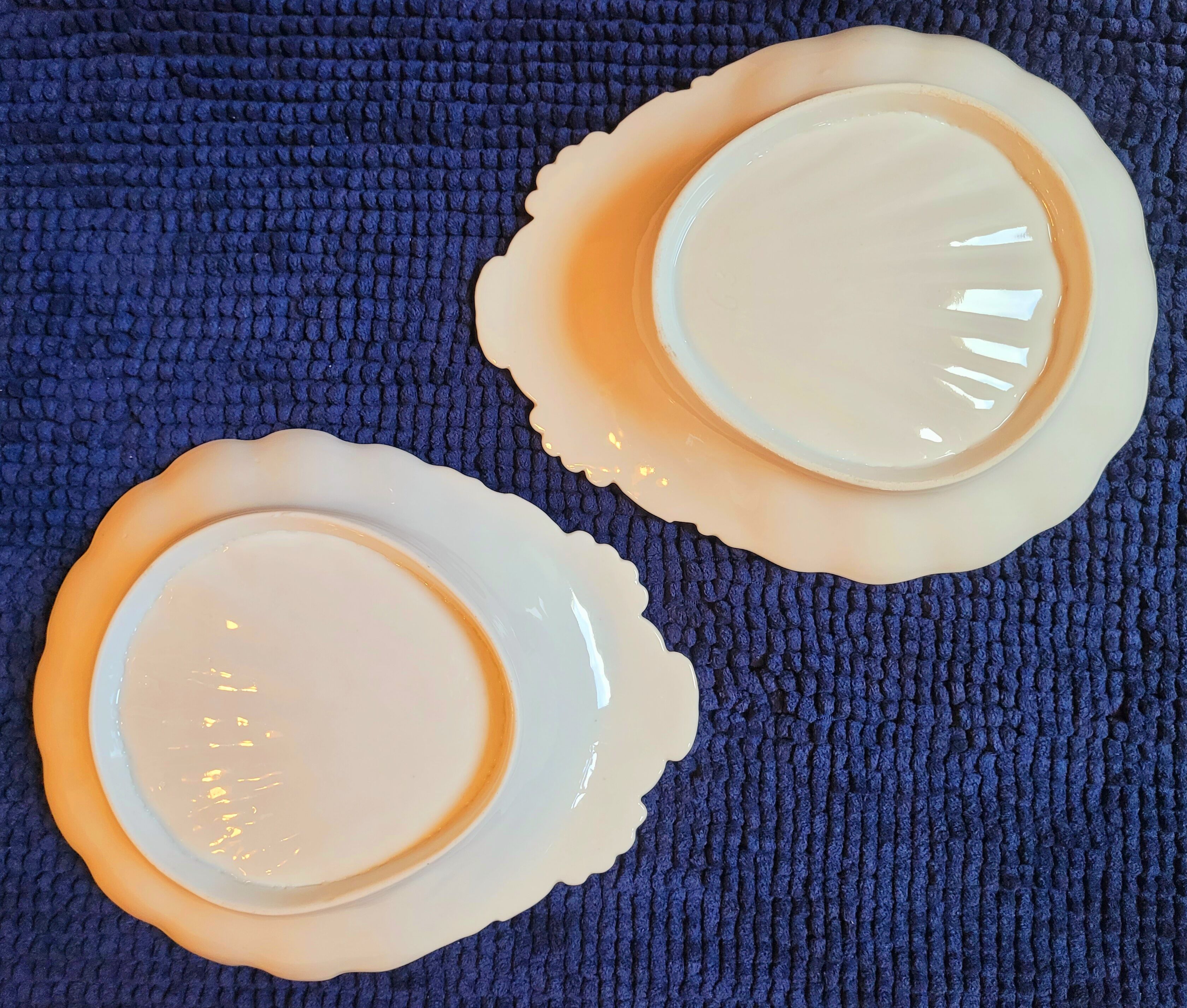 Old vintage porcelain cups nineteenth century