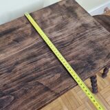 Breton style tripod children's table and stools in solid wood