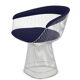 Blue Warren Platner chair