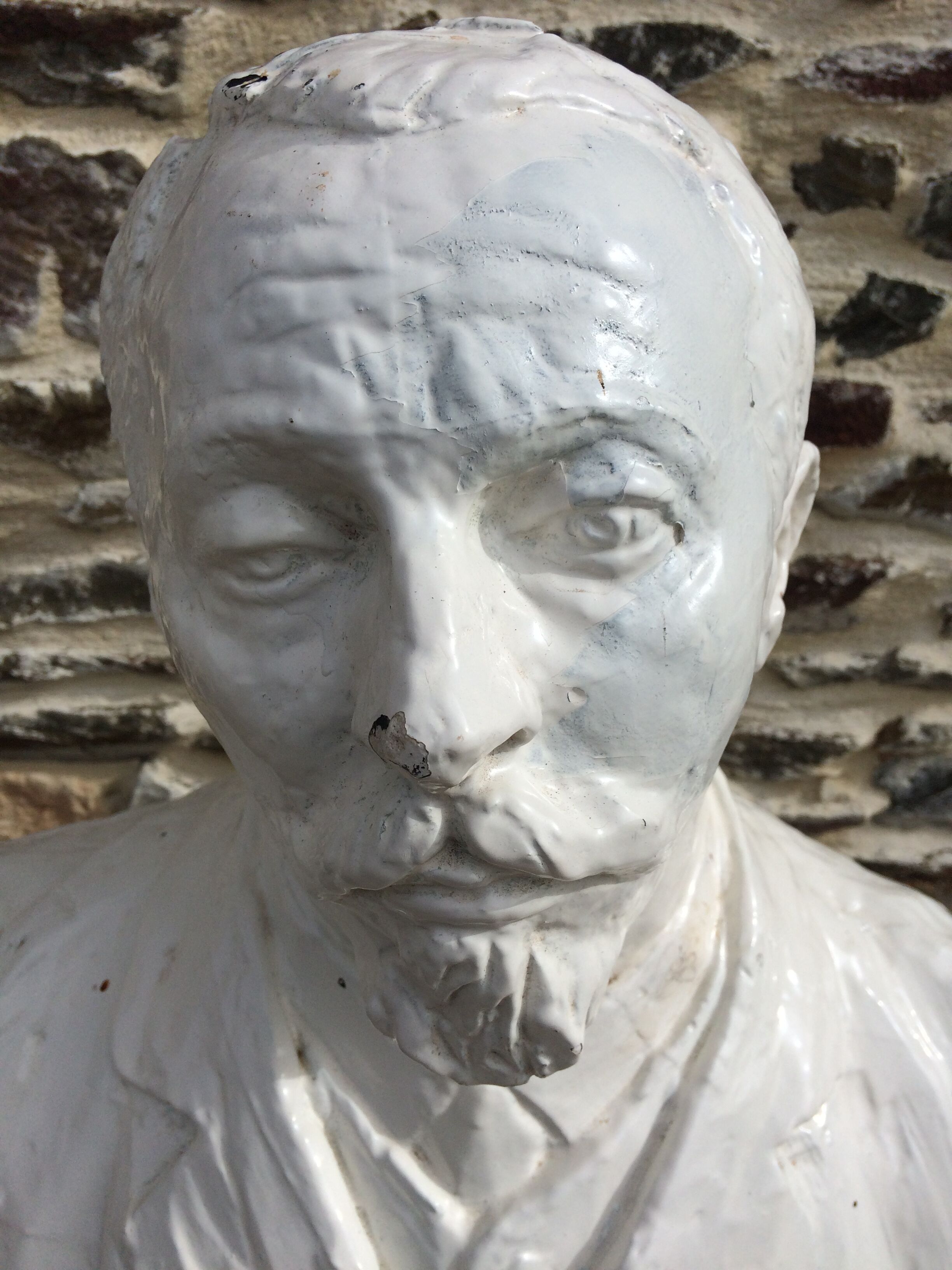 Bust of man