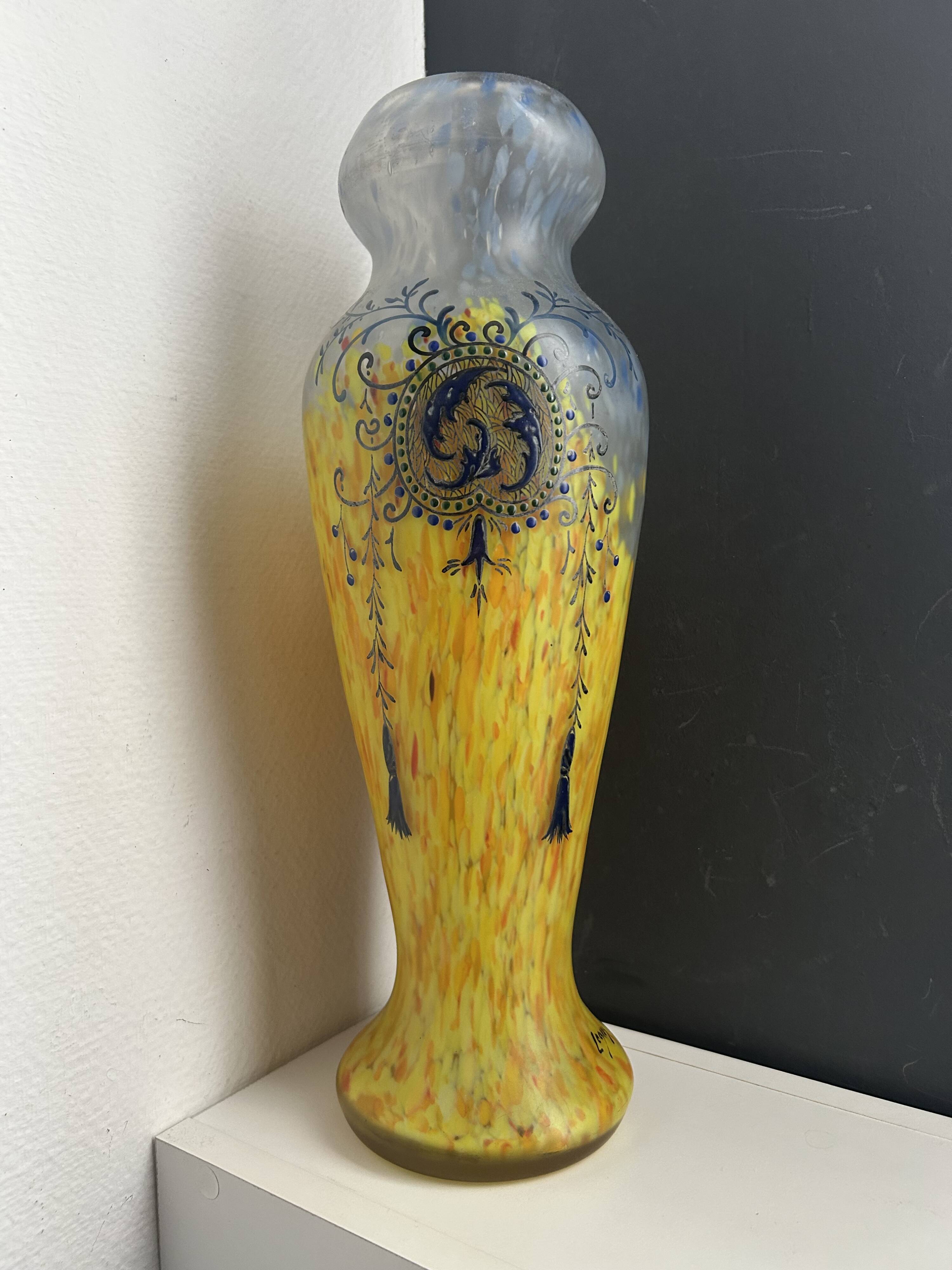Legras vase spring series