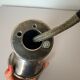 Vintage silver metal wall light 250901