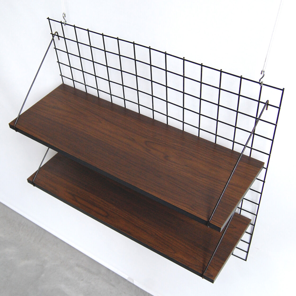 Shelf - vintage coat rack meca - willy van der meeren for meurop 1960s