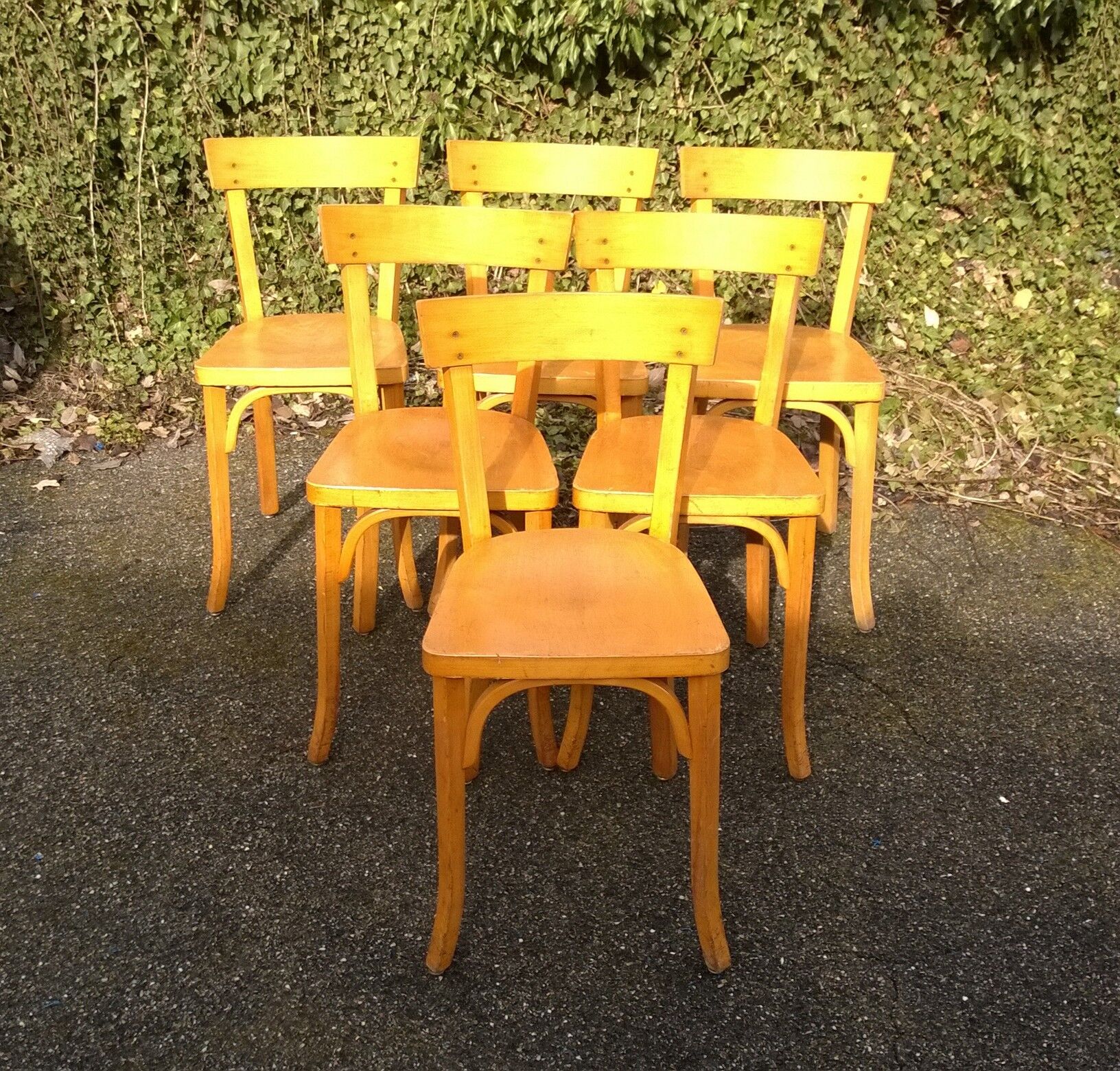 Set of Baumann bistro chairs