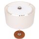 Table or Desk lamp Leather inlay attrib to J.T.Kalmer 1960s