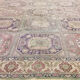 Turkish vintage handmade oriental rug Caesarea 3 x 2 m