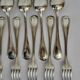 Cutlery set / 24-piece service in silver-plated metal Apollo