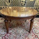 Louis XVI style oval dining table