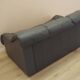 Italian leather sofa, two-seater, 1970s design