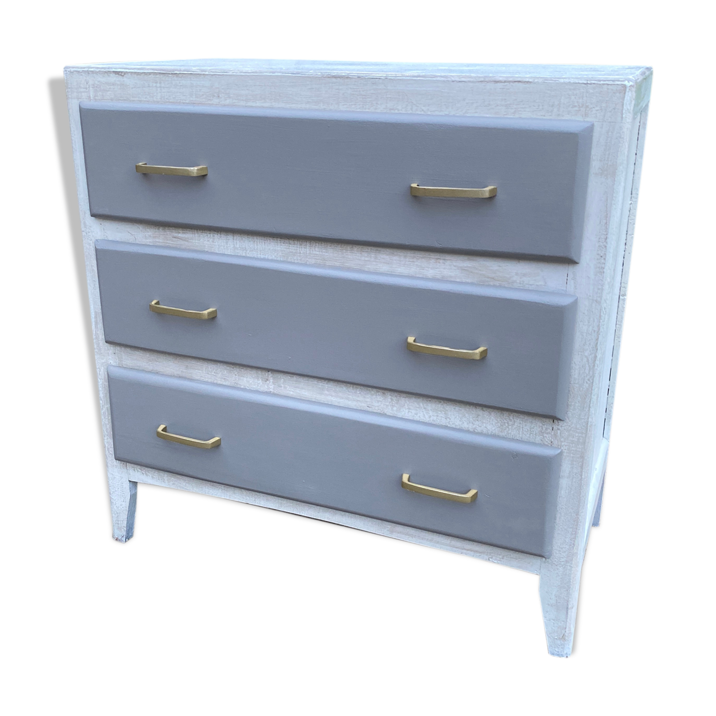 Vintage 50s patinated chest of drawers