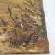 Apple trees in blossom oil on panel
