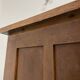 Oak and veneer counter or desk