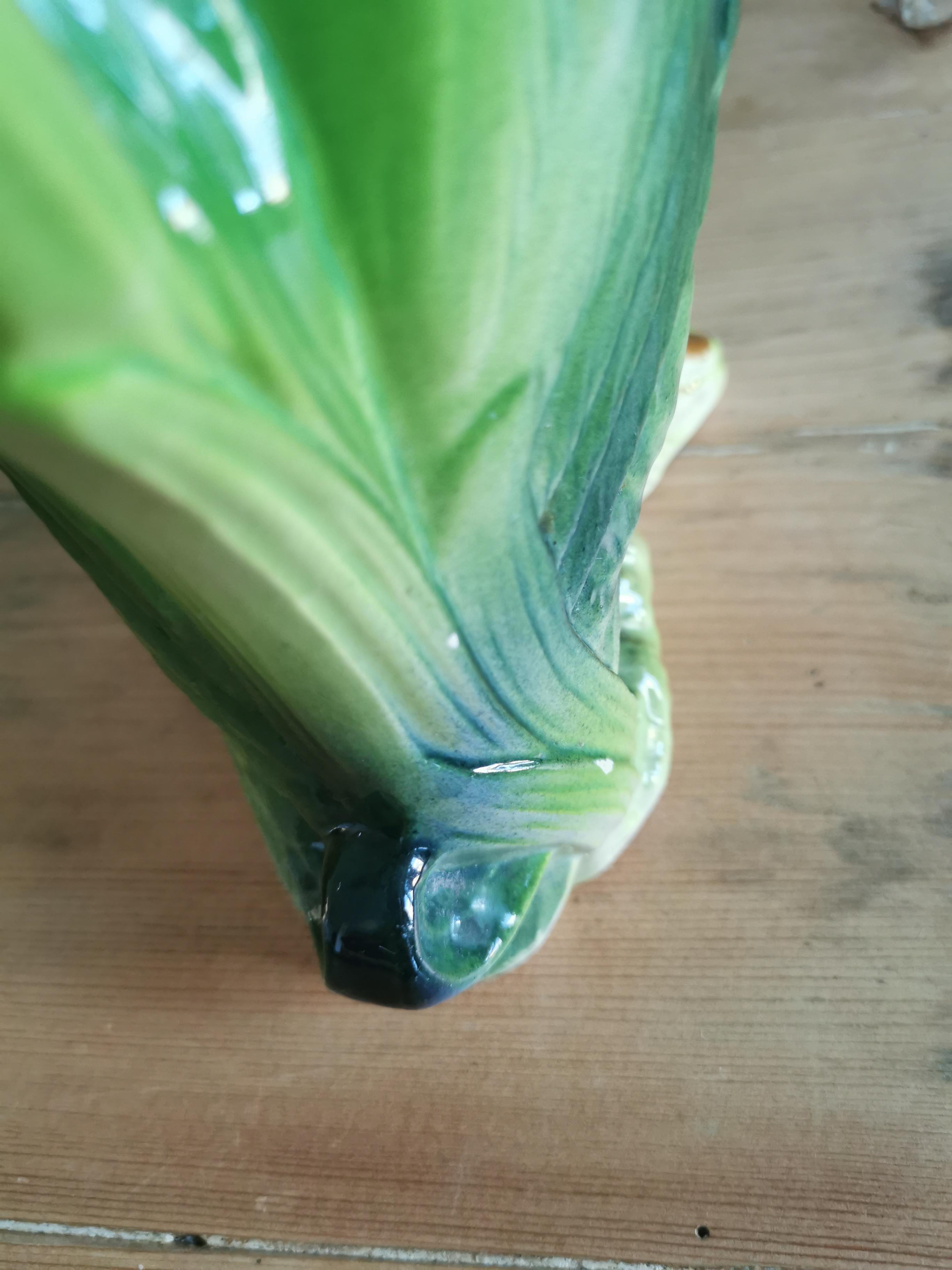 Zoomorphic pitcher duck Saint-Clément