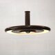 Suspension vintage marron Fog & Morup - Optima - Design Hans Due