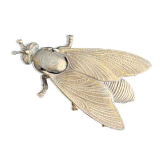 Brass fly ashtray