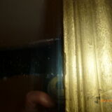 Mirror 1900 plaster dore 34x41cm