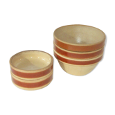 Set of 5 ramekins - sandstone from Gien
