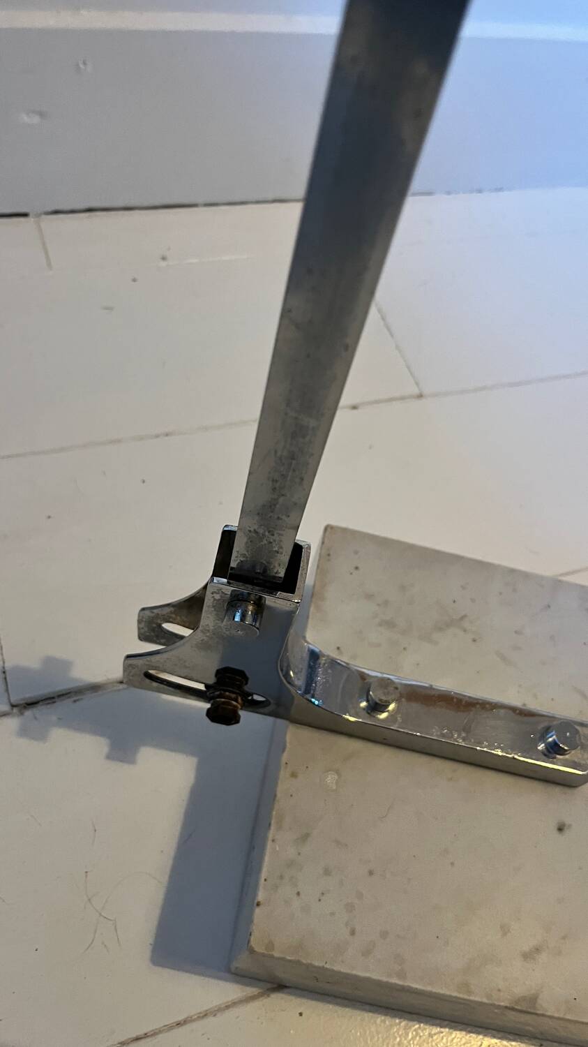 Lampadaire télescopique vintage – design Goffredo Reggiani, années 70