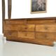 Vintage Siegel Paris workbench in oak and glass – 1950