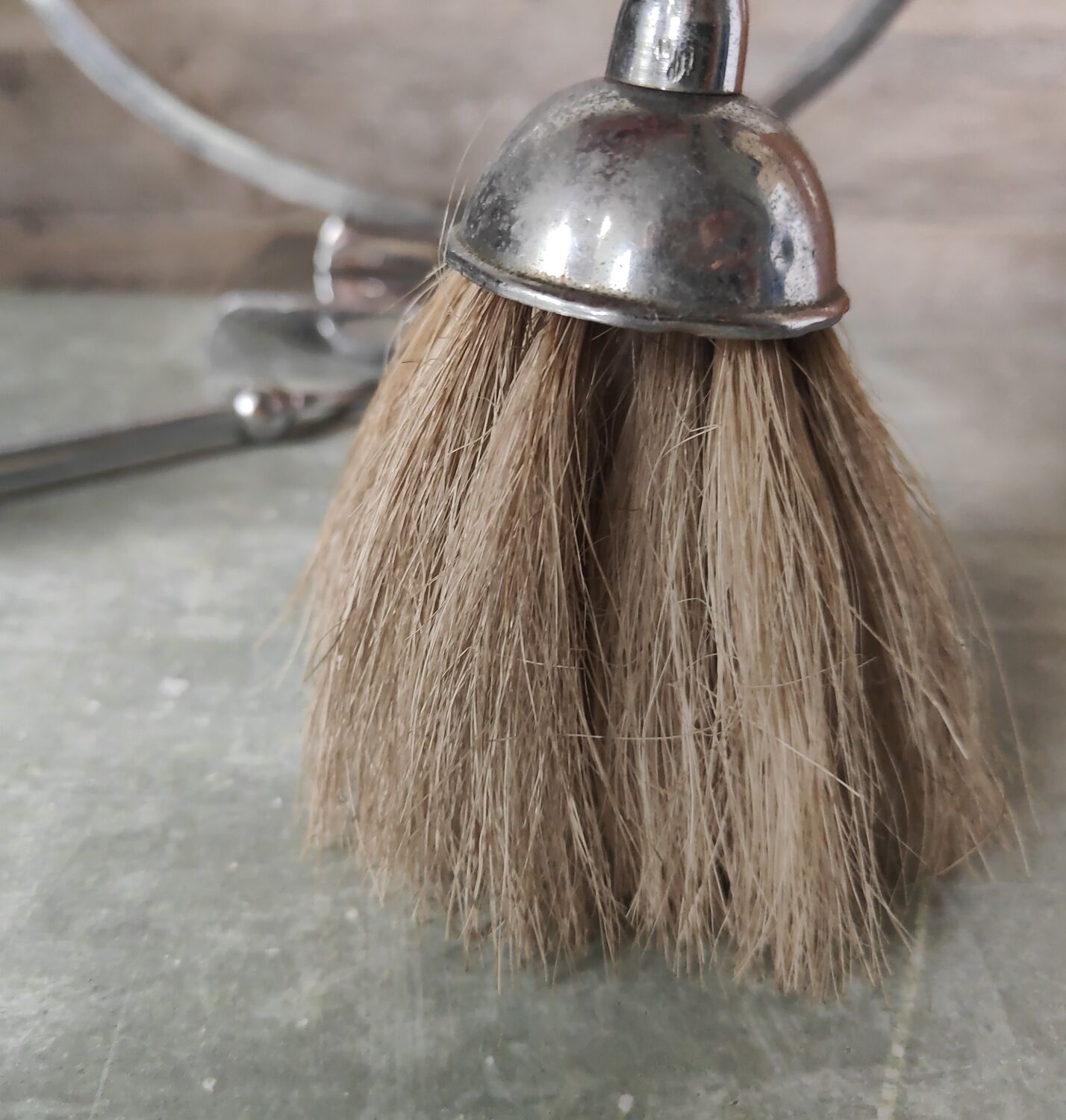 Vintage fireplace table servant