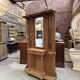 Large mahogany entrance wardrobe