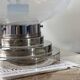 Vintage Murano glass lamp by Mazzega with chrome metal.