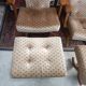 Pair of armchairs with ottomans, Polyconfort from Poly X, France