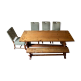 European farmhouse dining set