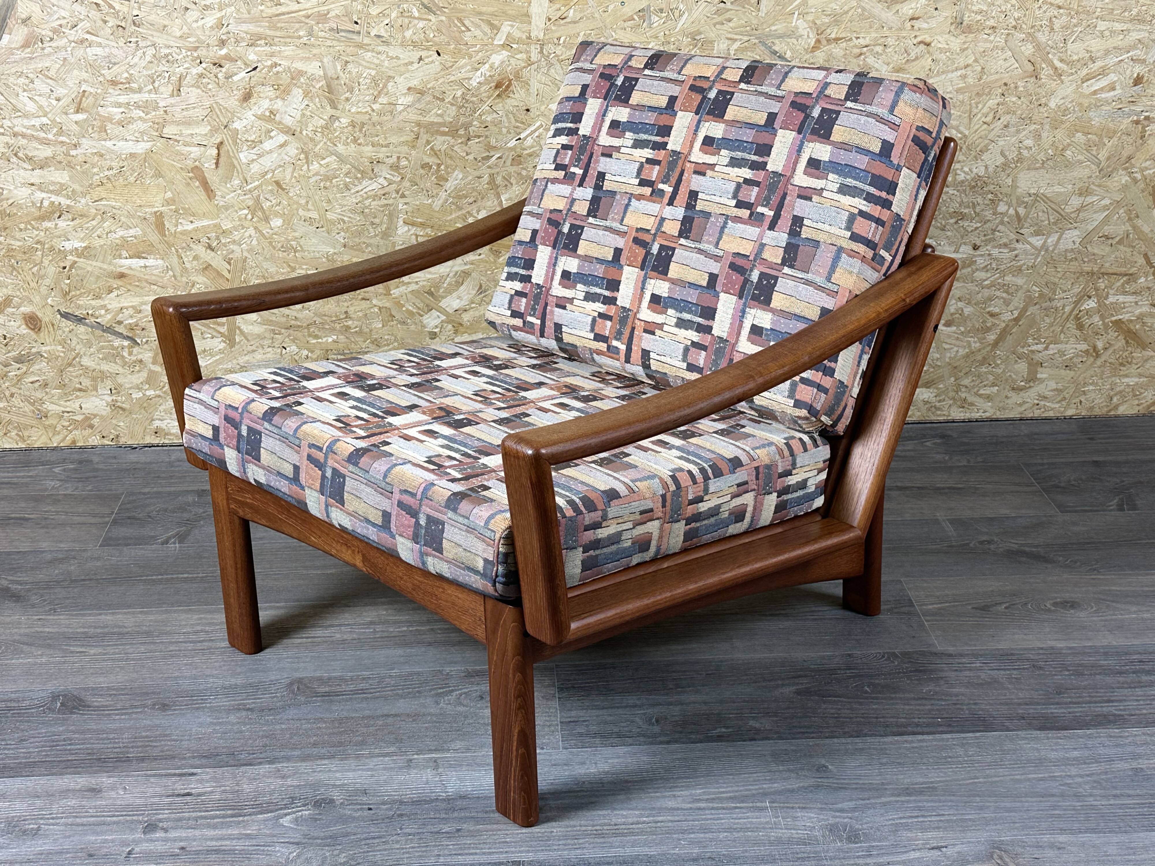 1960s/70s Teak Easy Chair by Glostrup Møbelfabrik Denmark Design