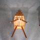 Vintage mid-century brutalist style design Tiroler chair set of 4