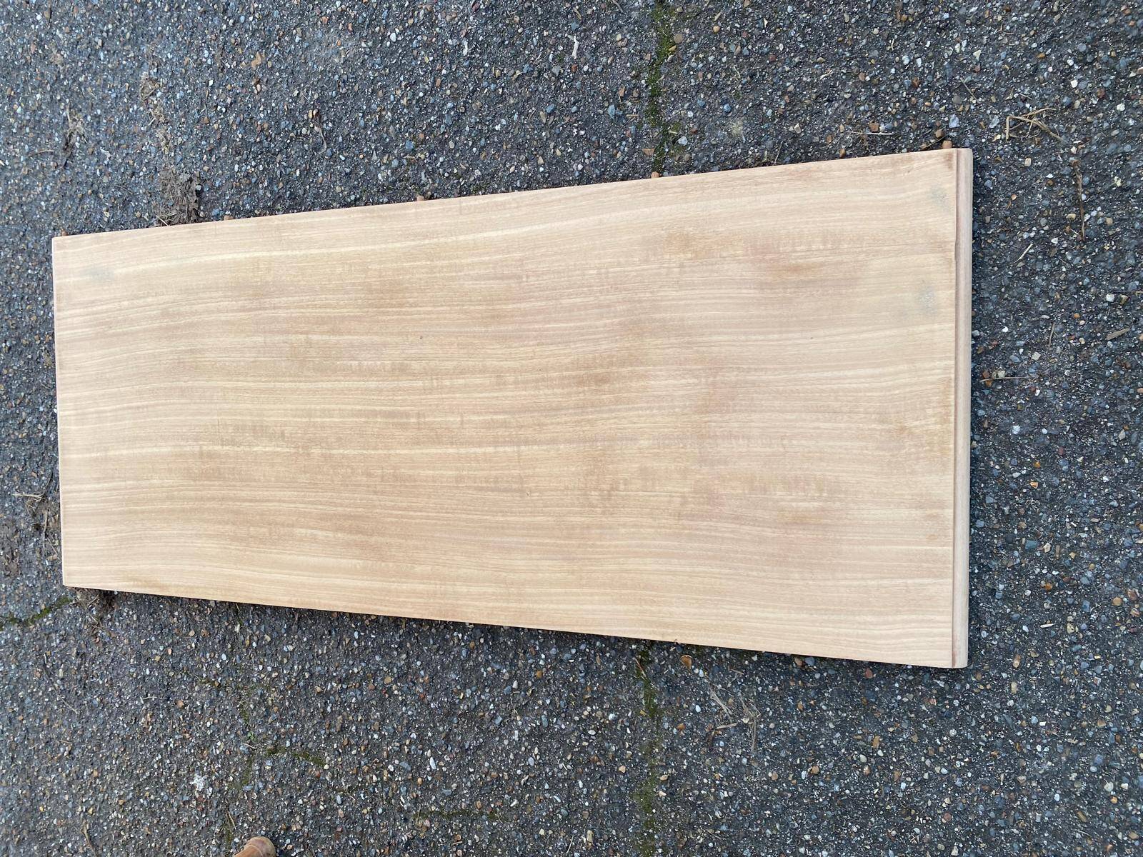 Table à manger ronde extensible rénovée Louis Philippe 120-220cm 19ème