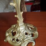 Bougeoir en bronze d'or