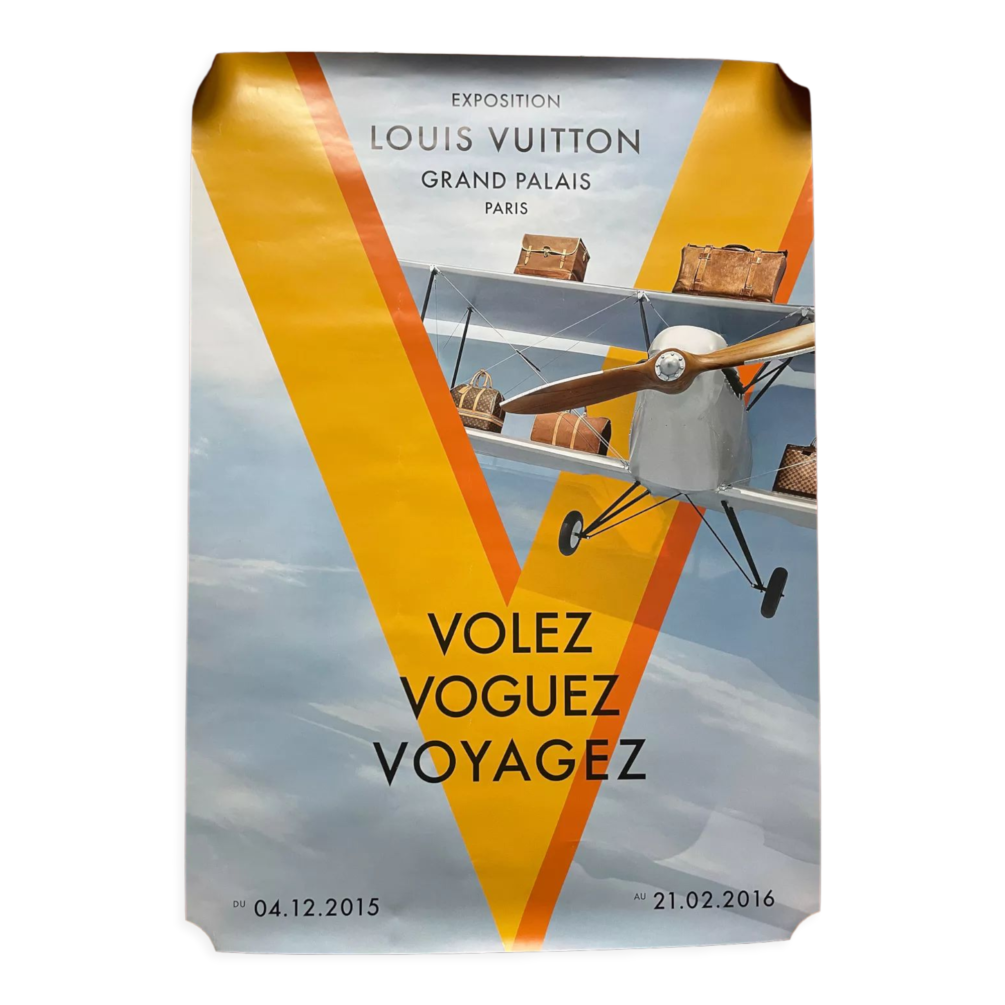 Louis Vuitton Original Poster - Fly Voguez Travel