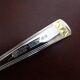 Ménagère soligen 72 pieces stainless steel and gold plated for 12 people