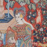 Medieval tapestry "The Novel of the Rose"