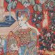 Medieval tapestry "The Novel of the Rose"