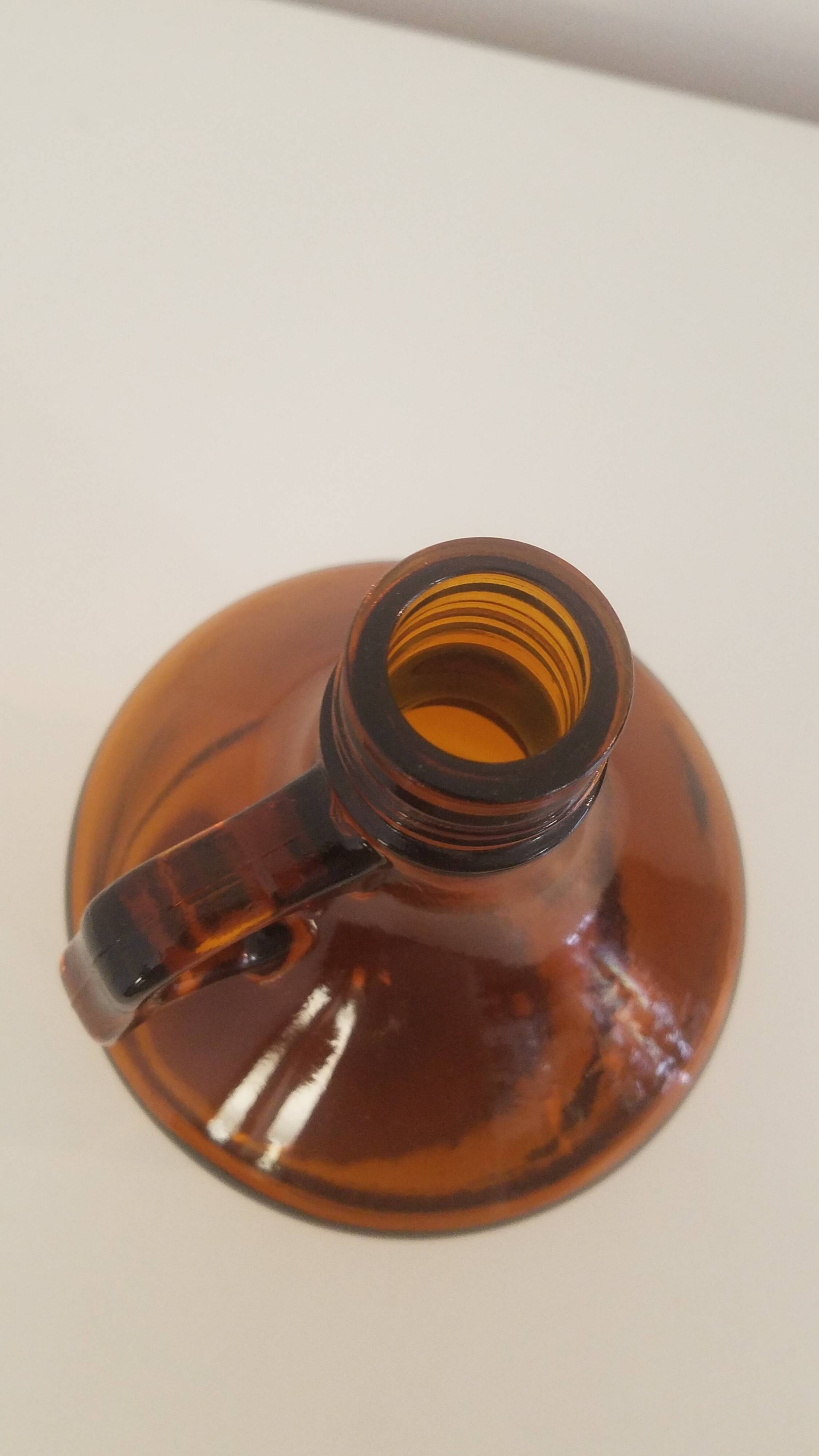 Vintage amber carboy