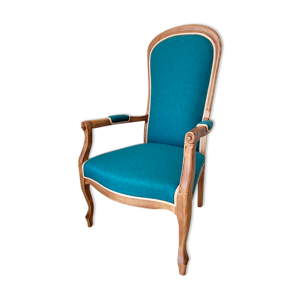 Fauteuil voltaire Turquoise