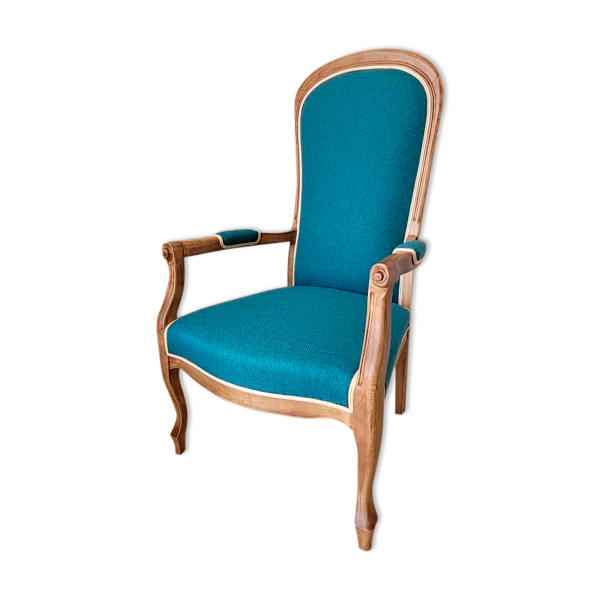 Fauteuil Voltaire Turquoise