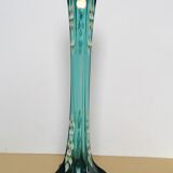 Soliflore bleu émaillé