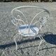 Fauteuil de jardin en fer